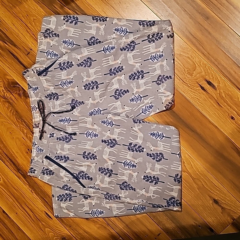 Reindeer pants - women's snuggly pajama pants